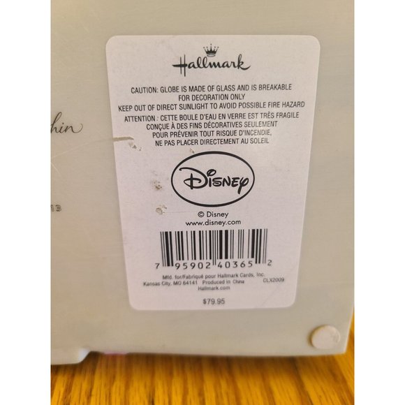 2013 Hallmark Disney "Wonders Within" Snow Water Globe Beauty & the Beast - Picture 9 of 9